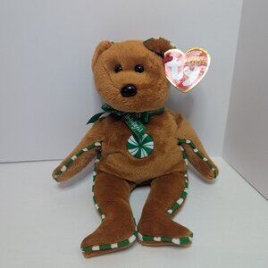 TY Beanie Baby 2008 Plush with Ear Tag and Tush tag Spearmint